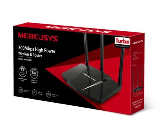 MERCUSYS MW330HP 300Mbps High Power Wireless N Router