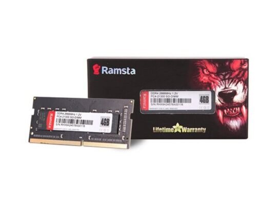 RAMSTA SO-DIMM DDR4 RAM 4GB 2666Mhz