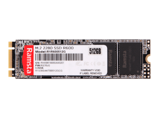 Ramsta R600 NGFF M.2 SSD 512G