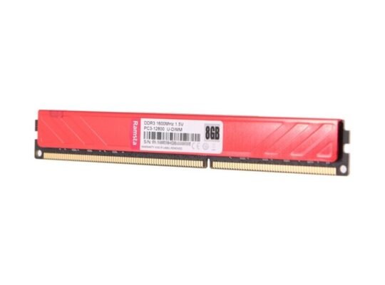 RAMSTA U-DIMM DDR3 RAM 8GB 1600Mhz