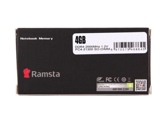 RAMSTA SO-DIMM DDR4 RAM 4GB 2666Mhz