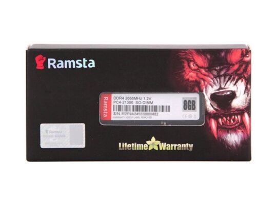 RAMSTA SO-DIMM DDR4 RAM 8GB 2666Mhz