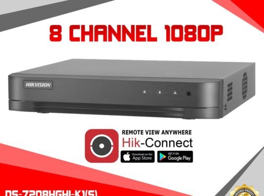 HIKVISION DS-7208HGHI-K1(S) 8-ch 1080p Lite 1U H.265 DVR