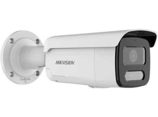 HIKVISION DS-2CD2T47G2-LSU/SL(C)(4.0) 4 MP ColorVu Strobe Light and Audible Warning Fixed Bullet