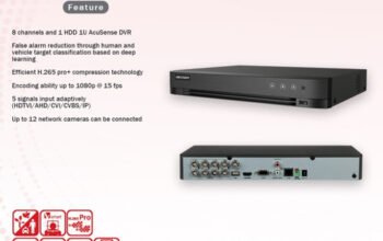 HIKVISION iDS-7208HQHI-M1/E(C) 4-ch 1080P 1U H.265 AcuSense DVR