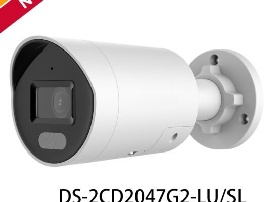 HIKVISION DS-2CD2047G2-LU/SL(C)(2.8) 4MP ColorVu Strobe Light and Audible Warning Fixed Mini Bullet