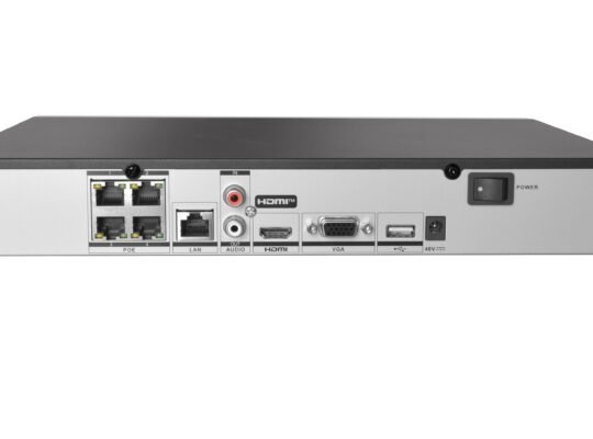 HIKVISION DS-7604NXI-K1/4P(B) 4-ch PoE 1U K Series AcuSense 4K NVR