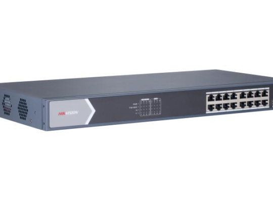 HIKVISION DS-3E0518P-E/M 16 Port Gigabit Unmanaged POE Switch