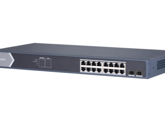 HIKVISION DS-3E0518P-E/M 16 Port Gigabit Unmanaged POE Switch