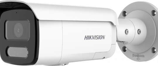 HIKVISION DS-2CD2T47G2-LSU/SL(C)(4.0) 4 MP ColorVu Strobe Light and Audible Warning Fixed Bullet