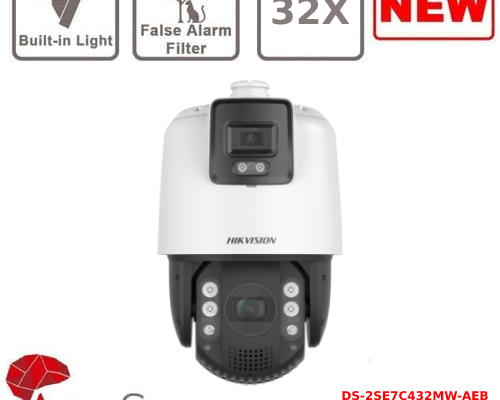 HIKVISION DS-2SE7C432MW-AEB(14F1) TandemVu 7-inch 4 MP 32X Colorful & IR Network Speed Dome