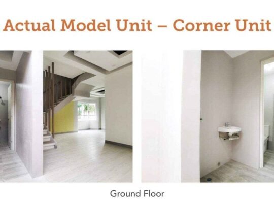 26k 3 BR For Sale Brand New Townhouse in Parañaque near Starmall Alabang Parañaque Doctor Hospital