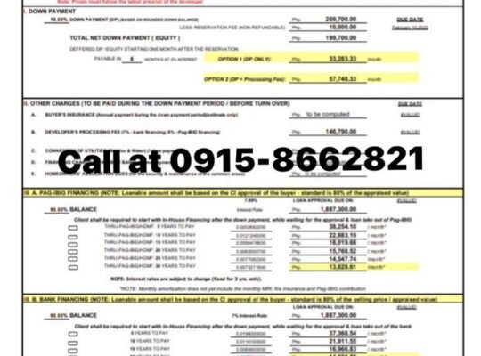 RFO Condo for Sale near Circuit Makati for as low as 14,600 per month