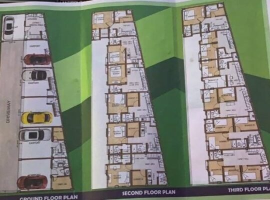 3 Beds 2 Baths Townhouse