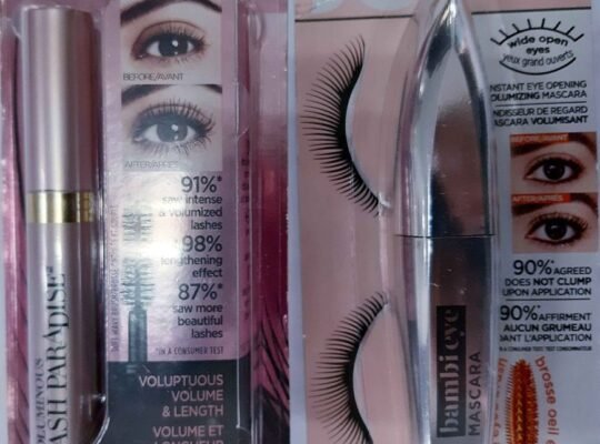 Lipsticks/ Mascara/Lashes/Eyeliner