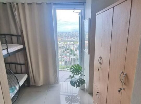 1 bedroom furnished with balcony