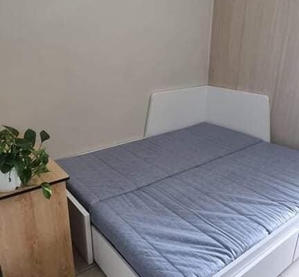 1 bedroom furnished with balcony