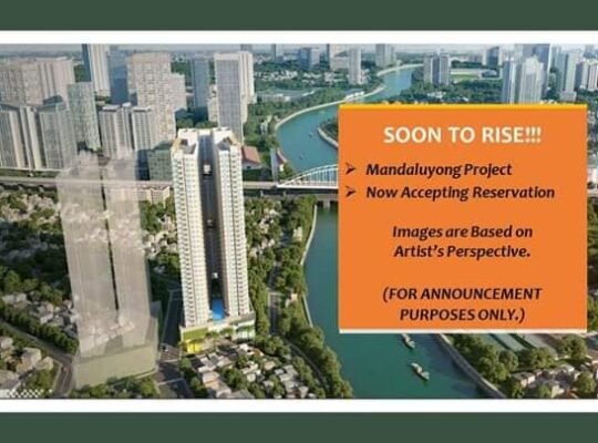 Condo near Rockwell Studio unit for sale in Mandaluyong near Boni MRT Ortigas CBD
