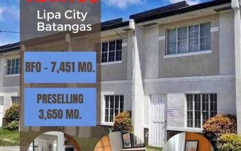 About kayang pabahay sa Lipa Batangas