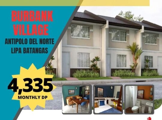 Murang pabahay na malapit sa Bayan ng Lipa Batangas