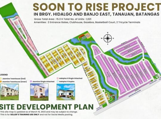 Soon to rise House and Lot in Tanuan Batangas