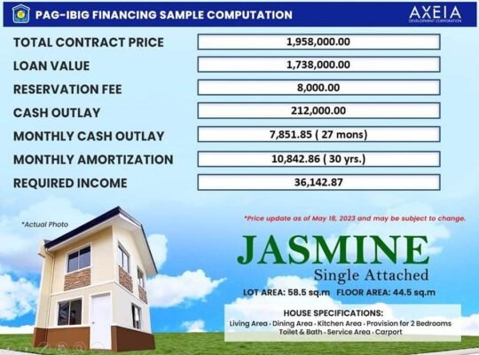 Soon to rise House and Lot in Tanuan Batangas