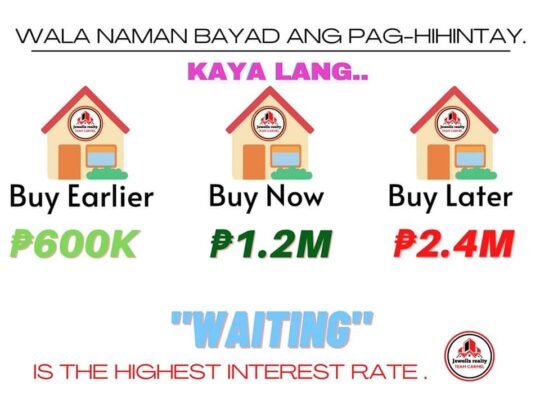 1,999 lng ang Burbank Village sa Lipa Batangas