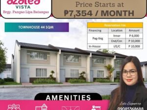 Ready for occupancy sa LIPA BATANGAS