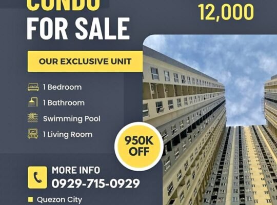 Affordable RFO CONDO in QC!