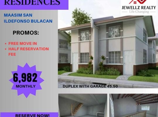 Murang pabahay sa Bulacan ₱3,000