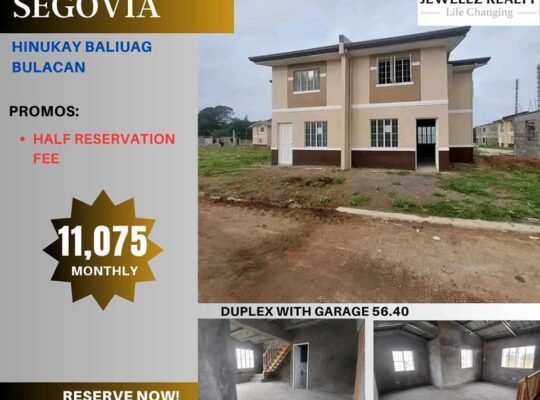 Murang pabahay sa Bulacan ₱3,000