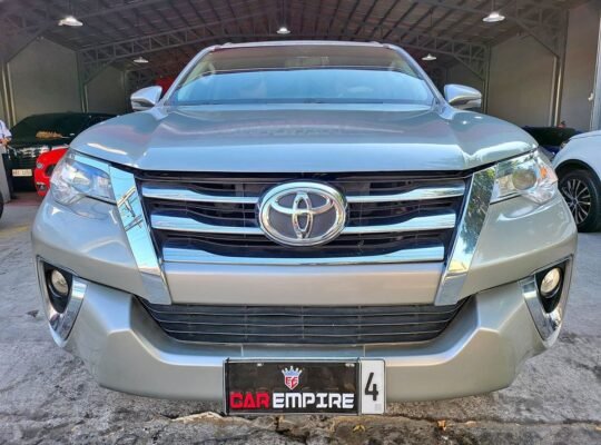 2018 Toyota fortuner 2.7 g gas automatic