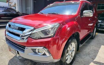 2018 Isuzu mu-x 2019 acquired 3.0 blue power 4×4 automatic