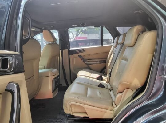 2016 Ford everest 3.2 titanium plus 4×4 automatic