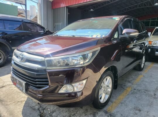 2017 Toyota innova 2.8 g diesel automatic