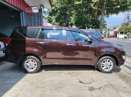 2017 Toyota innova 2.8 g diesel automatic