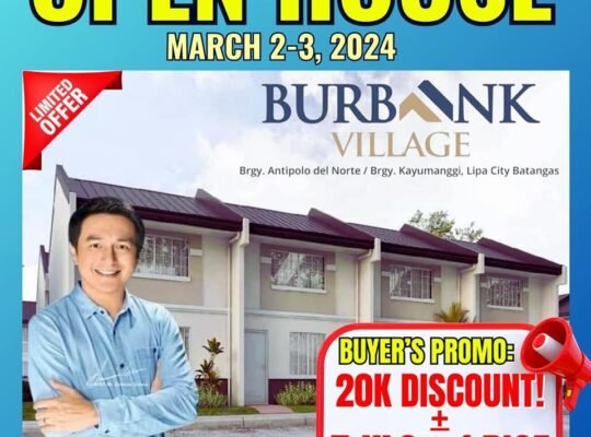 Murang Pabahay sa Lipa Batangas