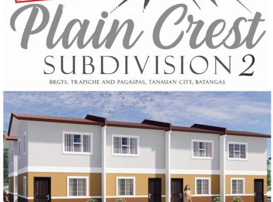 Free move in fee na bahay sa Tanauan