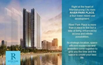 Php7,747 Condo For Sale in Mandaluyong near,Robinson’s Pioneer,Edsa Boni station,Megamall