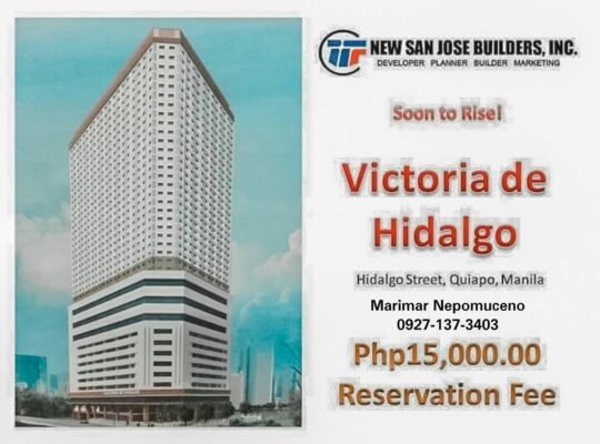 PROMO! Murang Rent to Own Condo along Quiapo,Manila! No Spot DP!