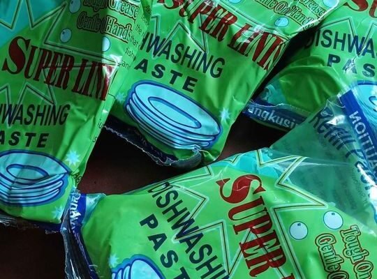 Diswashing paste