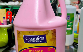 Creation spa essentials body lotion 1 gallon