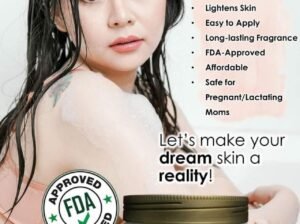 Bleaching whipped scrub