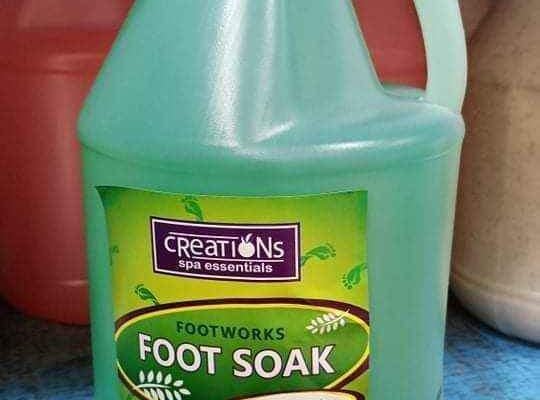 Creation foot soak gallon
