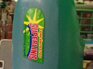Superliness diswashing liquid gallon