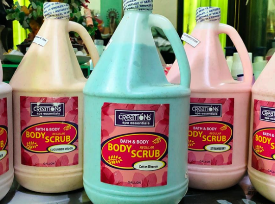 Creation body scrub 1 gallon