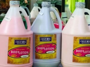 Creation body lotion gallon