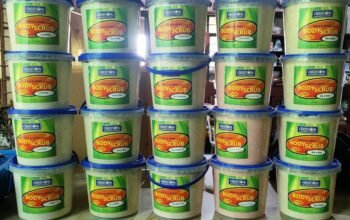 Creation body scrub w/ apricot in tub 1 kilo