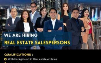 Hiring Real Estate Sales Associate