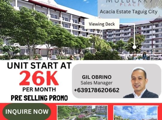 DMCI Homes Pre Selling Condo For Sale